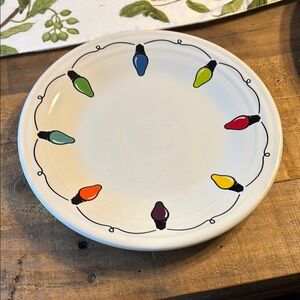Fiestaware Luncheon Plate